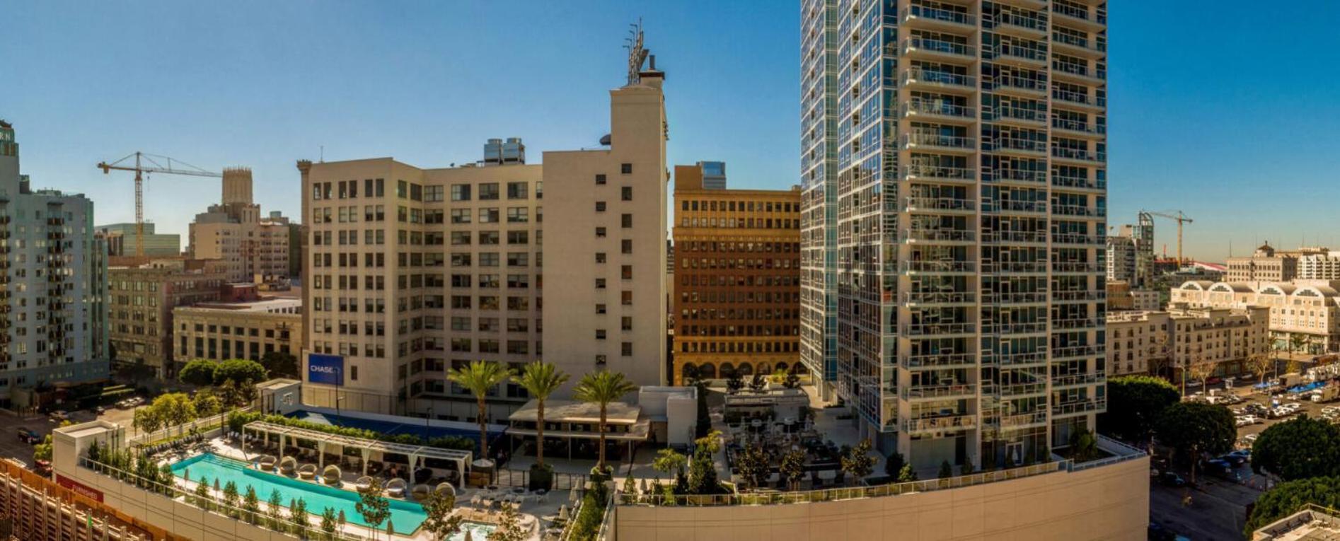 Level Downtown La South Olive Hotel Los Angeles Luaran gambar