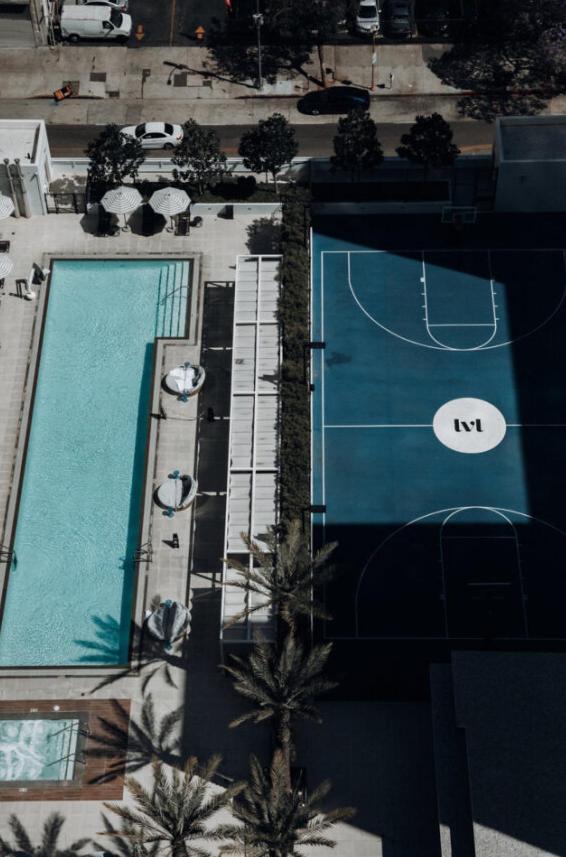 Level Downtown La South Olive Hotel Los Angeles Luaran gambar