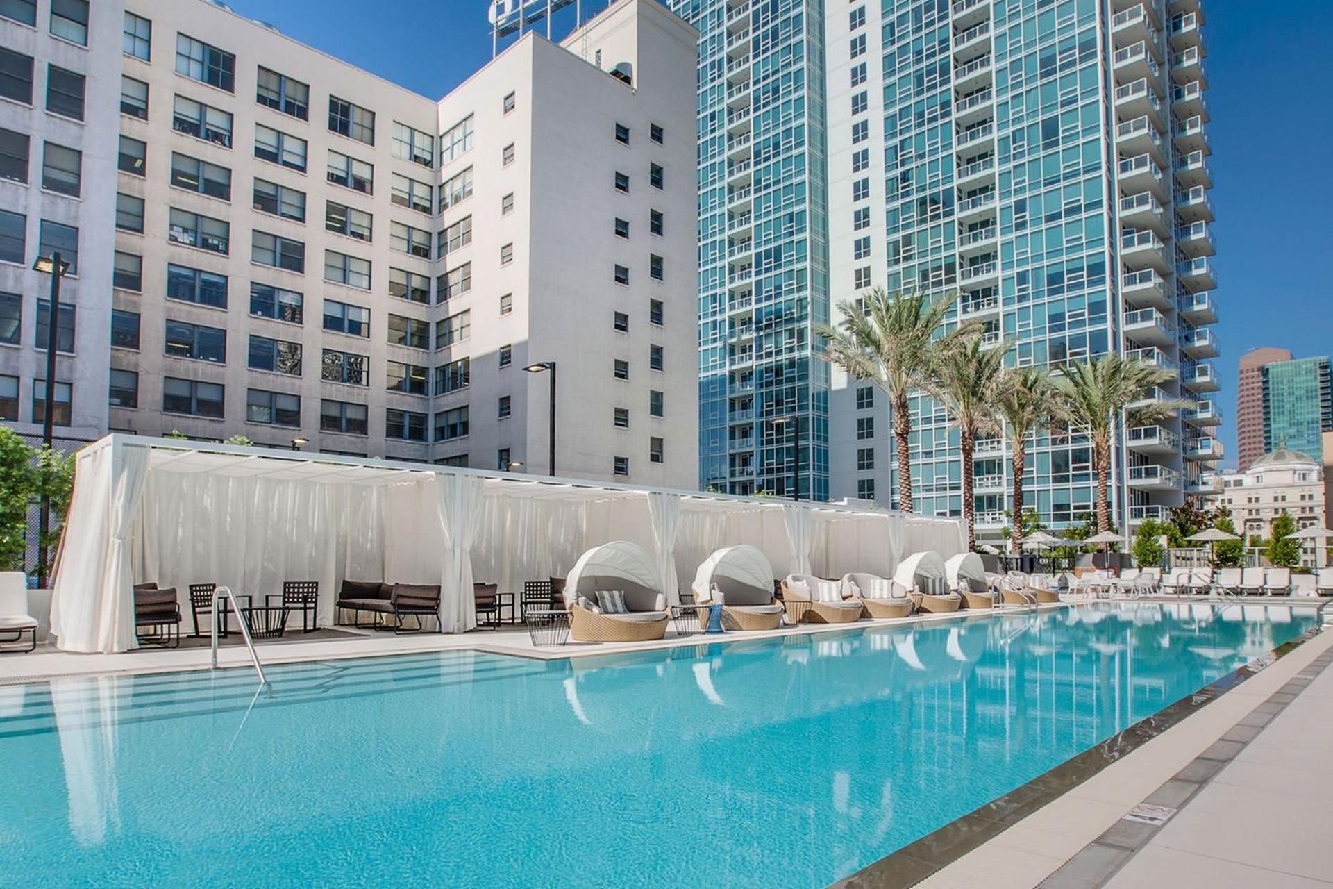 Level Downtown La South Olive Hotel Los Angeles Luaran gambar